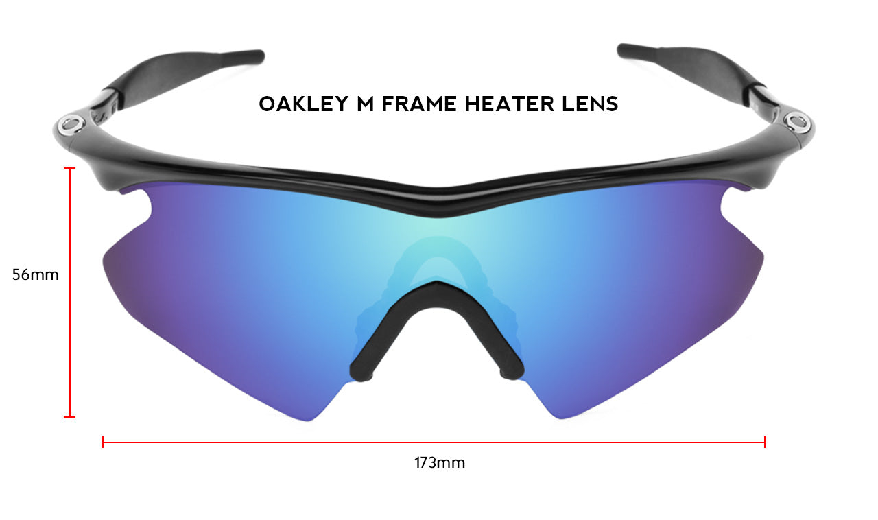 Oakley M Frame Heater Lens Measurements