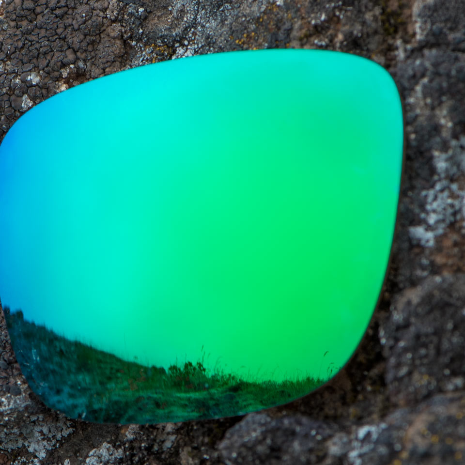 Polarized Emerald Green Replacement Lenses