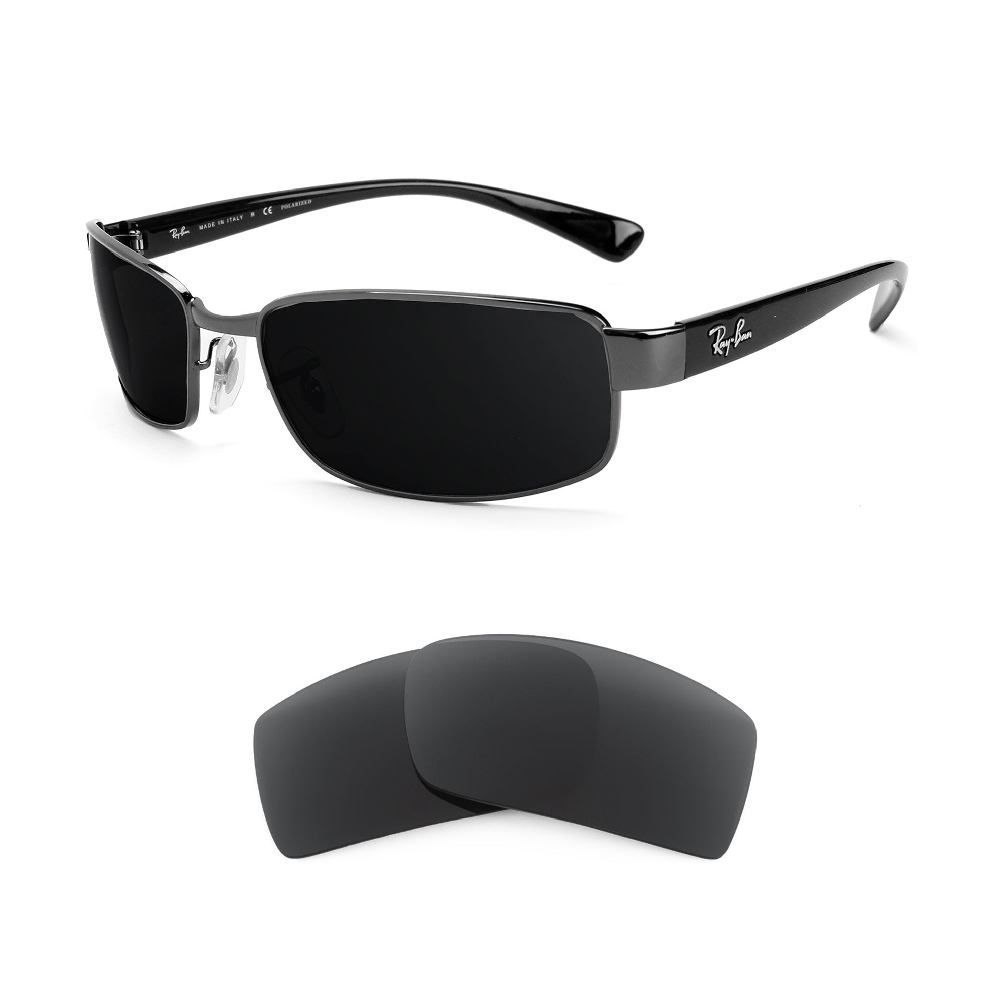 ray ban rb3364 replacement lenses