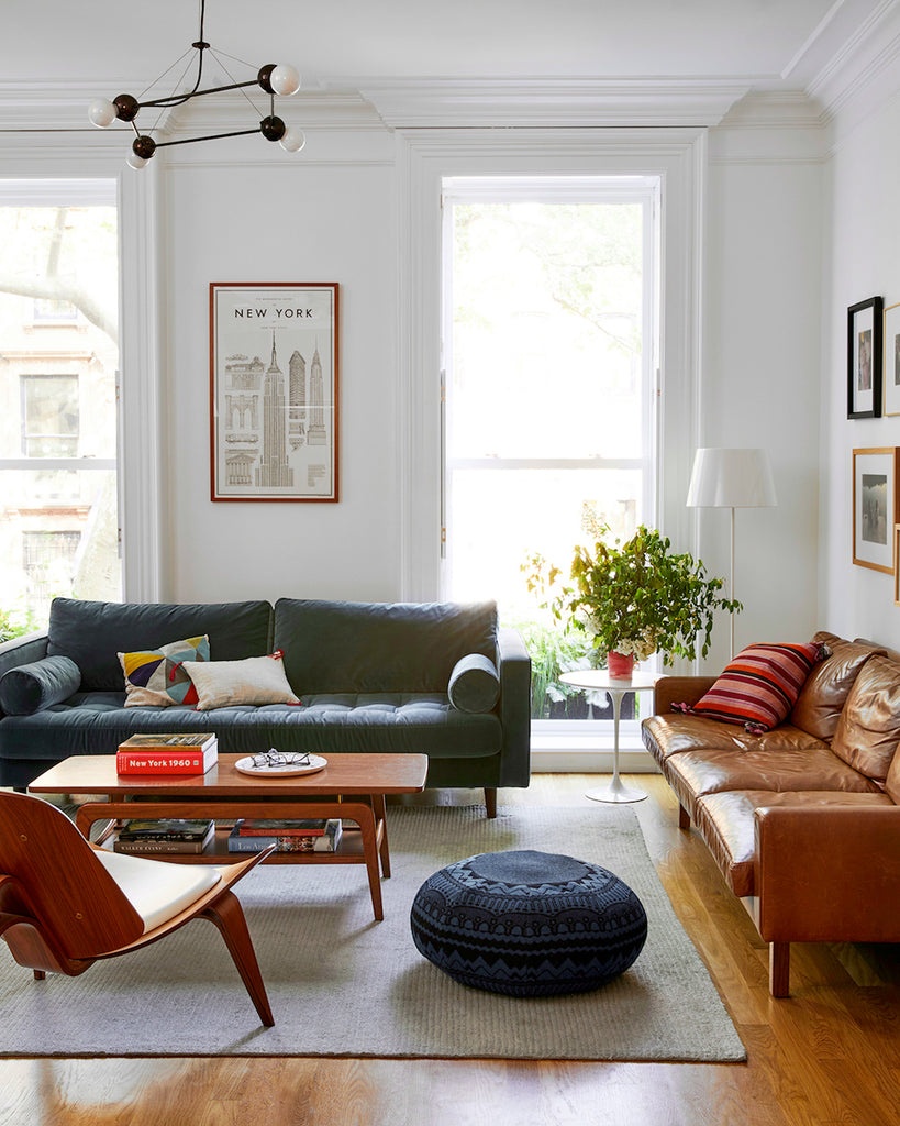 Joanna Goddard home tour living room