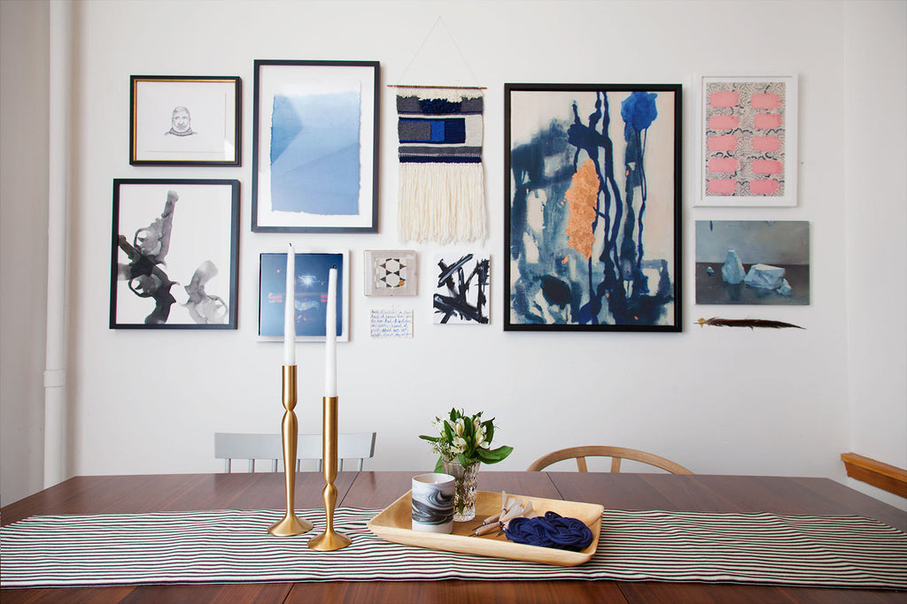 Simply Framed Gallery Wall in collaboration with Lonny 