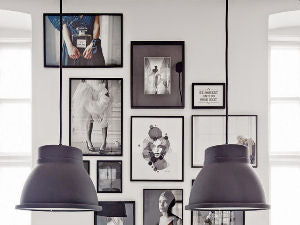 Gallery Walls: Monochromatic Addict