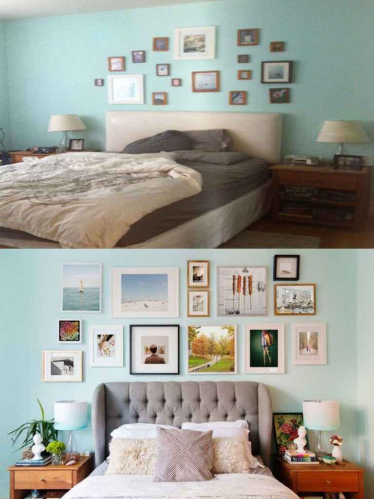 DIY Bedroom Before and After