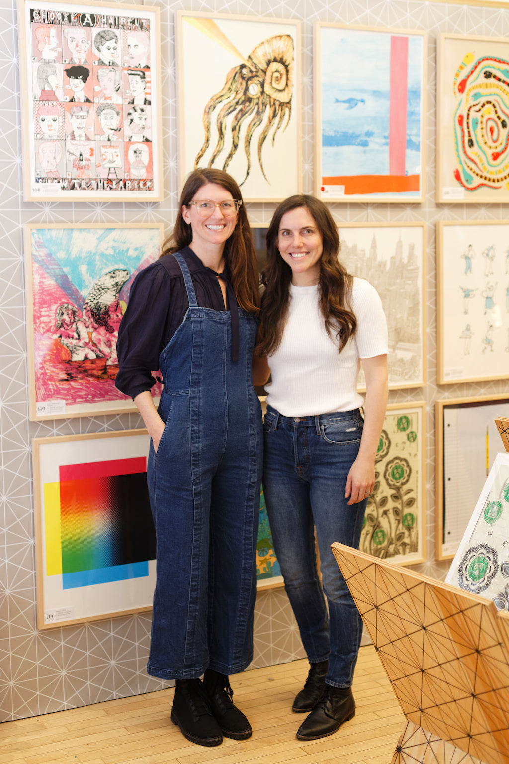 Dara Segal and liz Libré simply framed