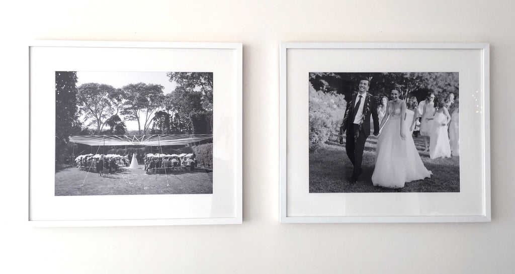 lauren schwab custom framed wedding photos