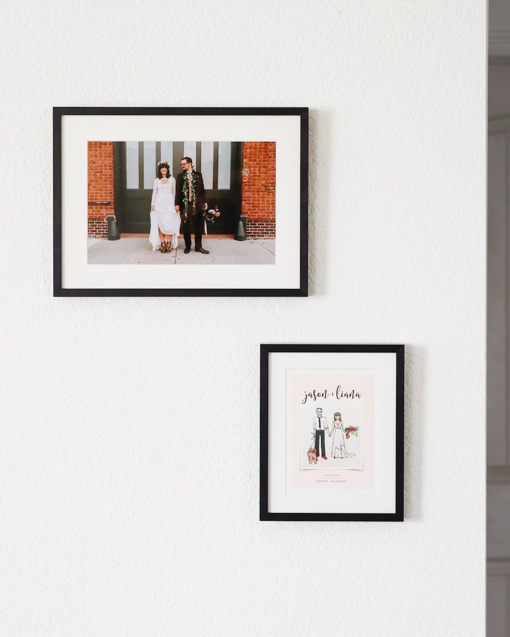 custom framed wedding photos simply framed