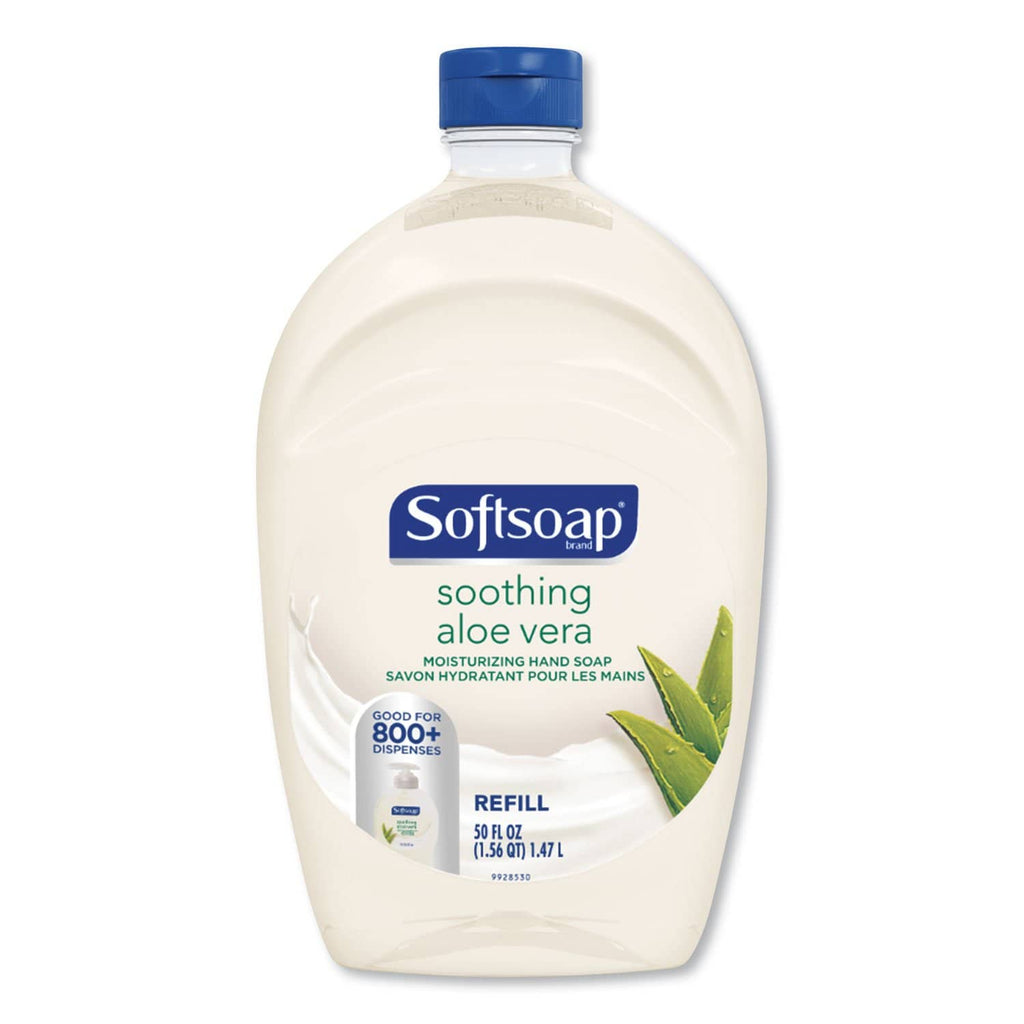 Softsoap Moisturizing Hand Soap Refill With Aloe Fresh 50 Oz Cpc45992ea 