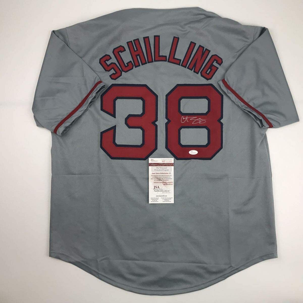 CURT SCHILLING signed autographed jersey auto