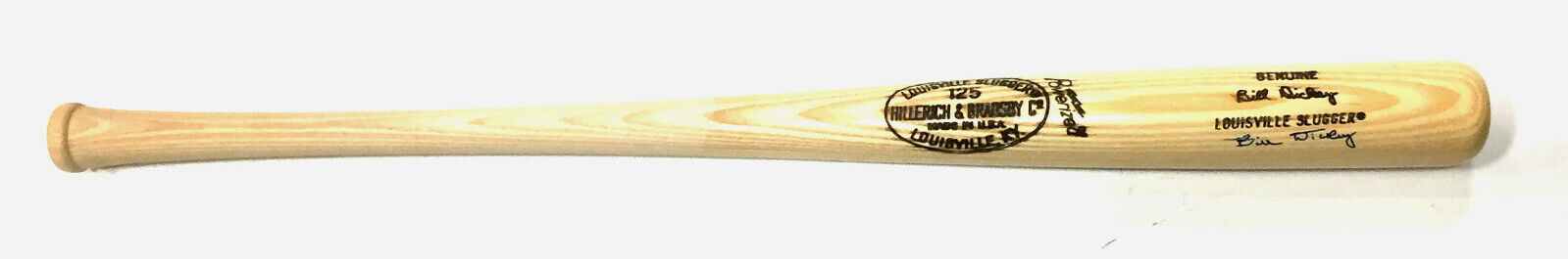 Bill Dickey Yankees Signed Pro Model LS Baseball Bat HOF PS –