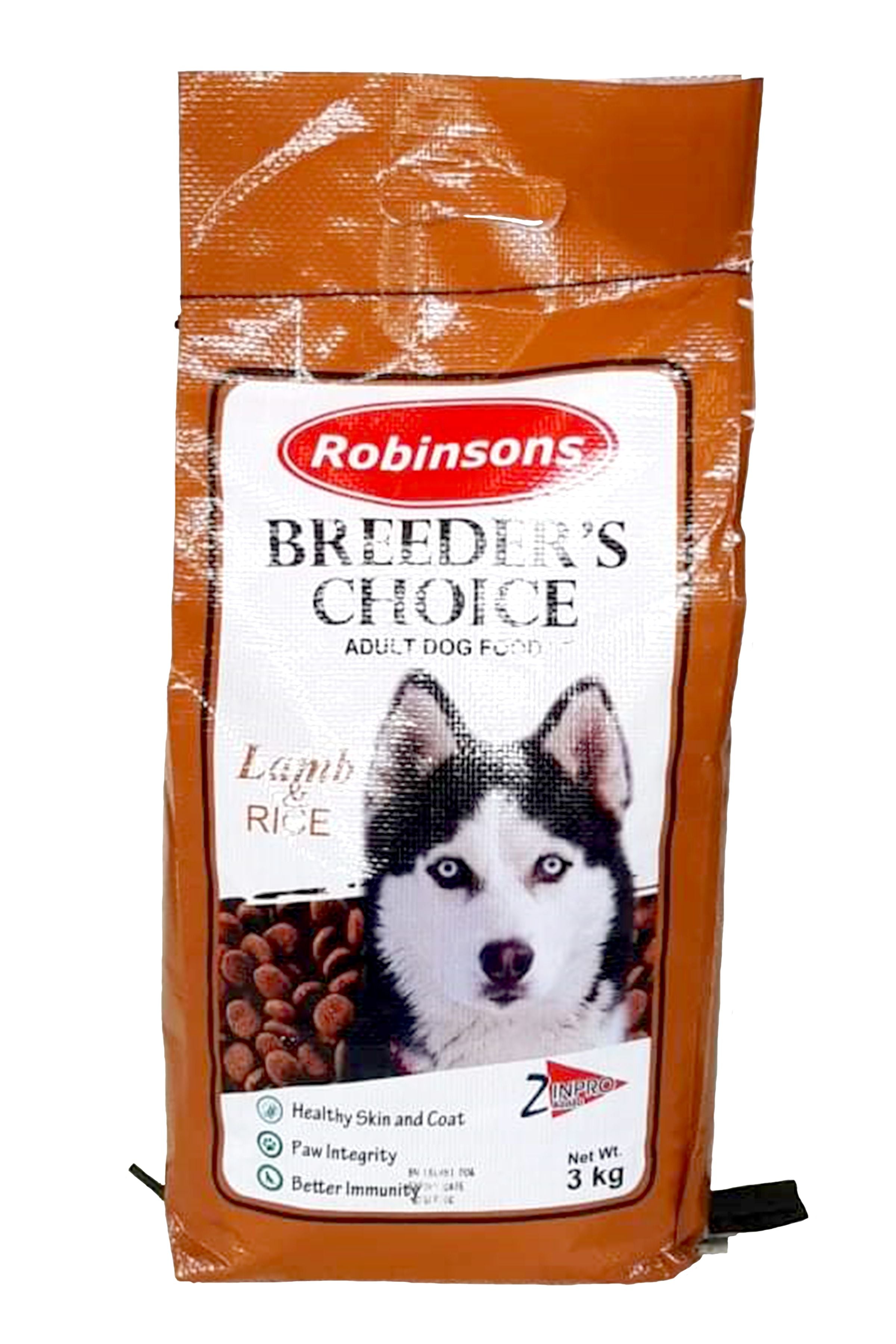 breeders choice dog food