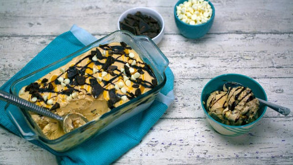 Coffee Caramel Chocolate Chunk Ice Cream