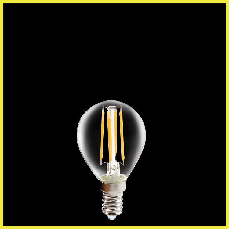 at retfærdiggøre logo fungere 4W E14 LED Filament Golf Ball Bulb