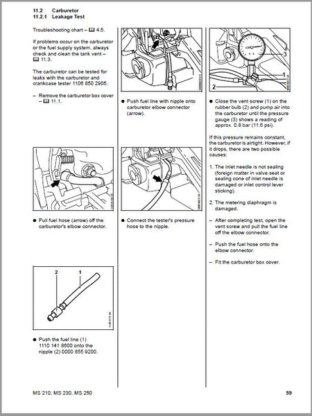 Stihl 064 service manual