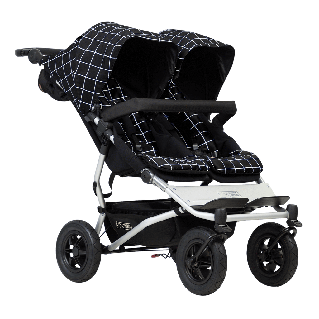 side by side double pram