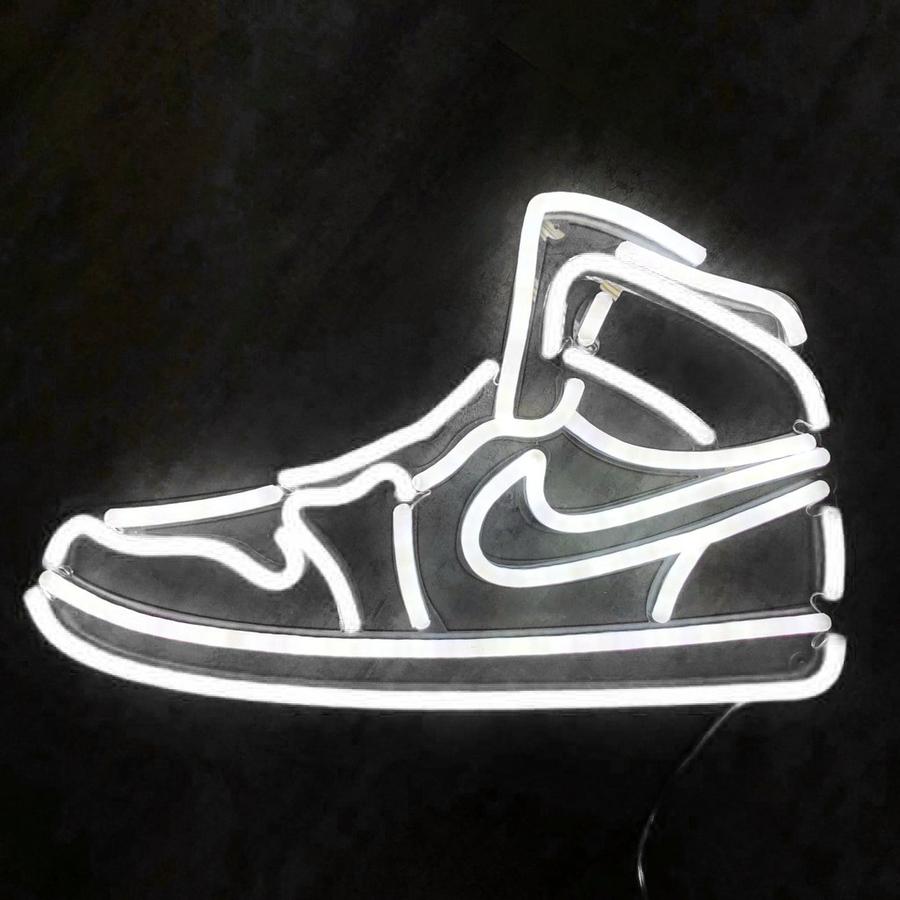 neon light jordan 1