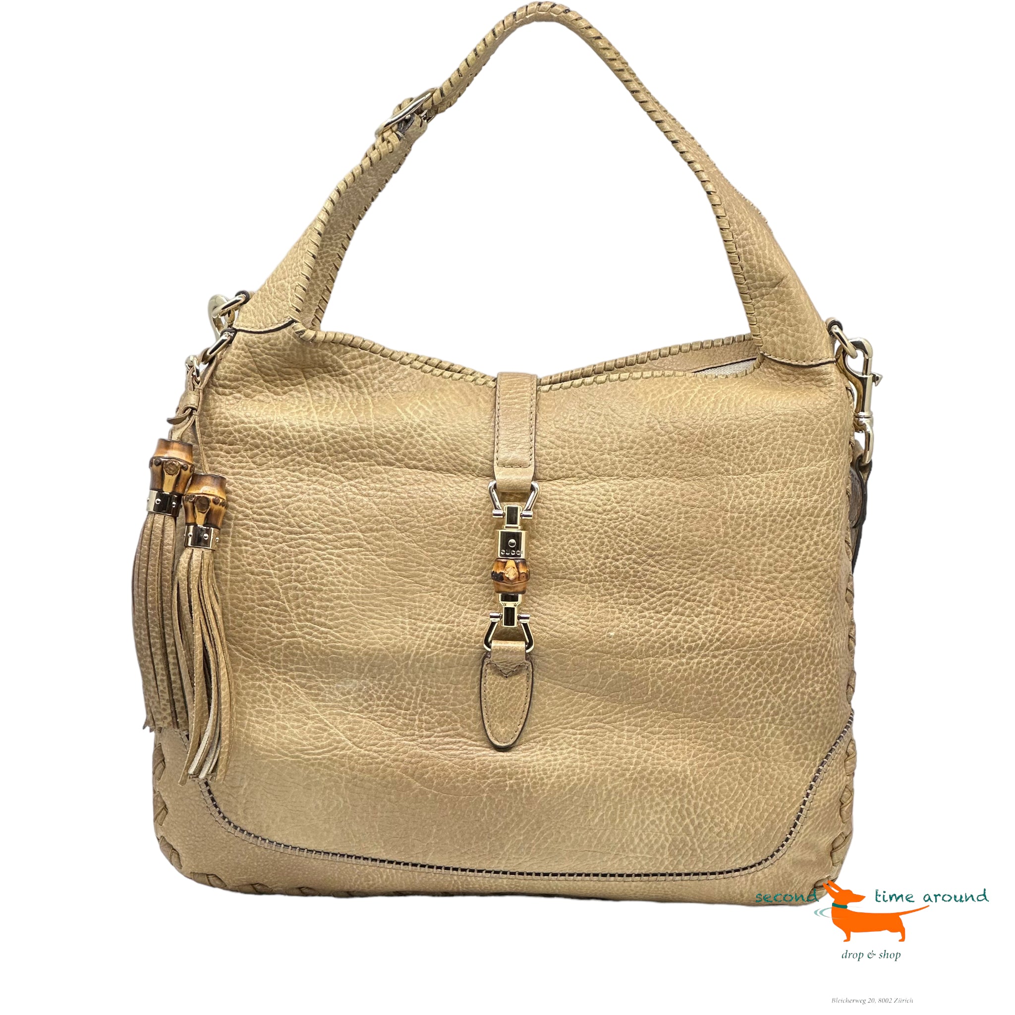 Gucci Vintage - Guccissima New Jackie Jacquard Hobo Bag - Brown - Leather  Handbag - Luxury High Quality - Avvenice