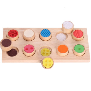 Juliana Math Toy Color match Fraction Board Educational Monterssori Wooden baby toys for Children