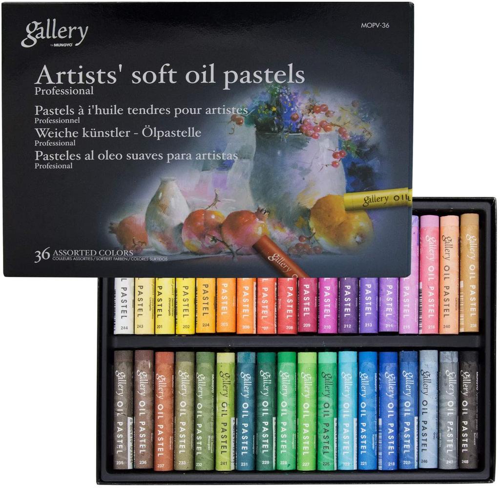 Mungio Gallery Artist Soft Oil Pastel - 36 Shades -SCOOBOO – SCOOBOO