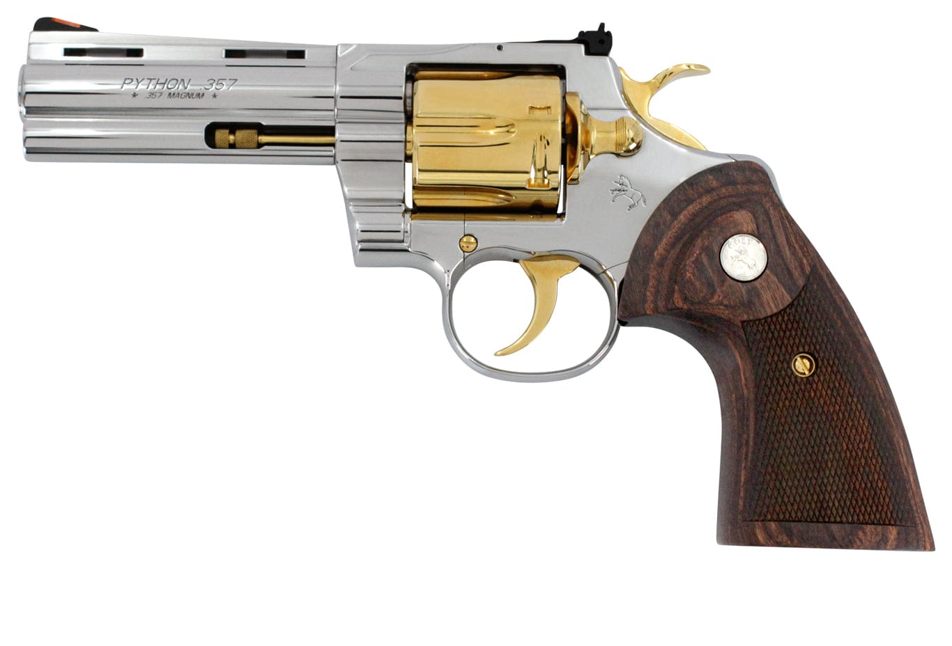 gold python gun