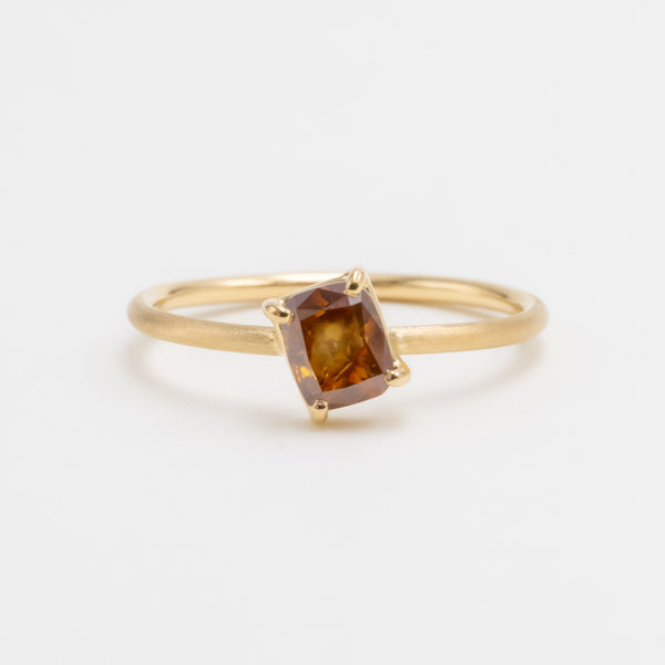 Caramel Toffee Diamond Ring – lily & co.