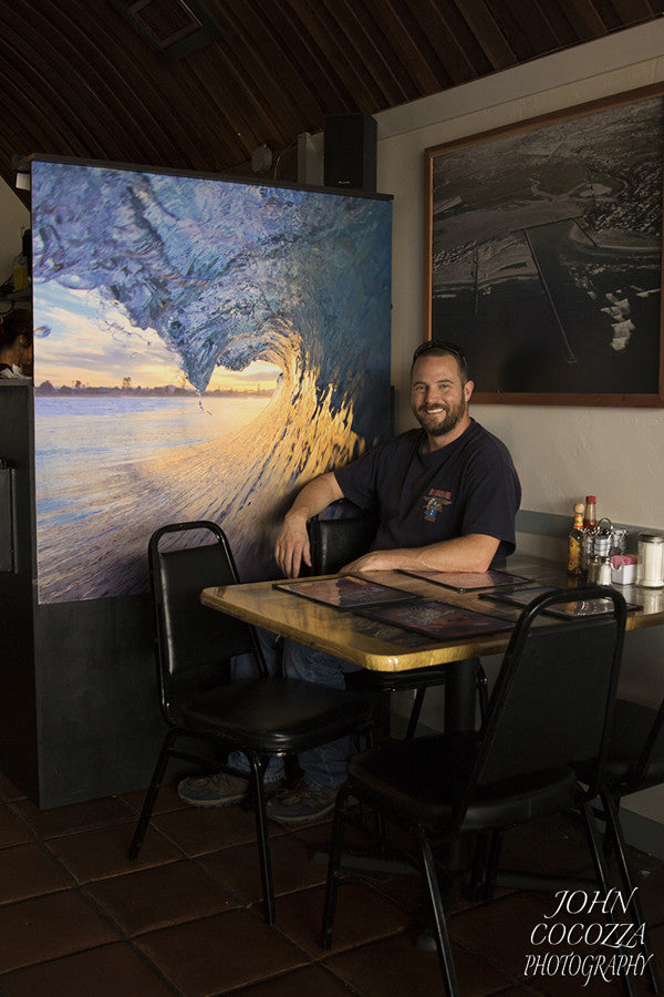 the menu a pacific beach breakfast restaurant featuring john cocozza photography