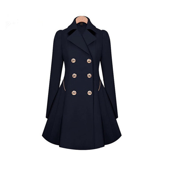 black raincoat women's clothing