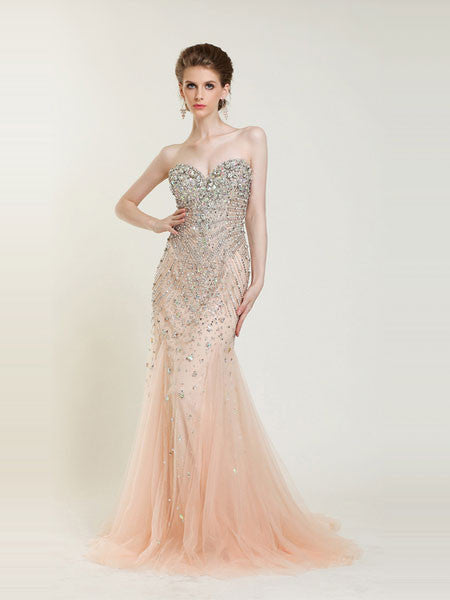 jeweled prom dresses