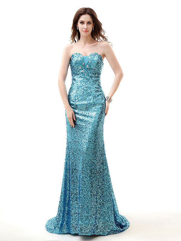 teal sparkly dress