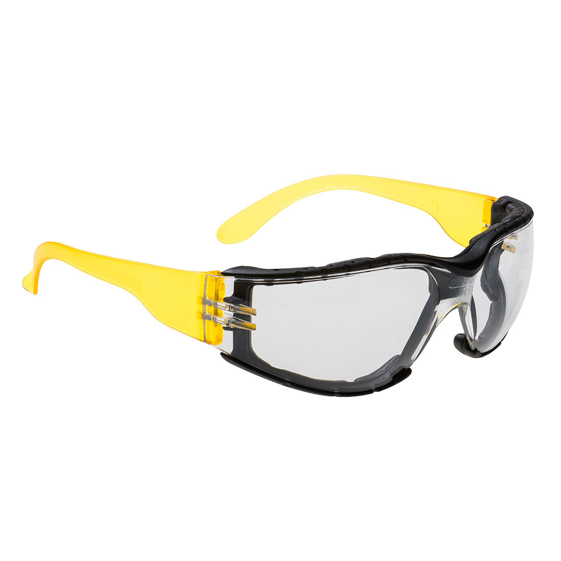 Clear Lens Portwest PW11 Levo 2 in 1 Safety Spectacles Glasses Goggles
