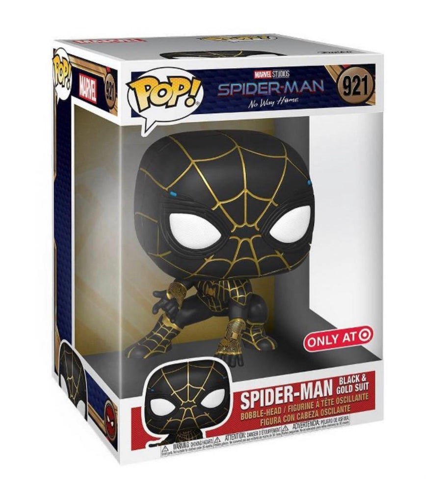 spider man black and gold suit funko pop