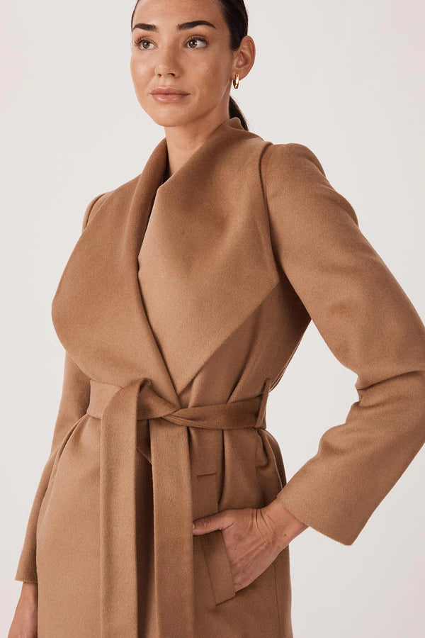 Cable Halston Wool Coat