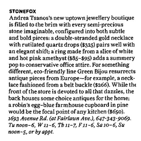 TORONTO LIFE STYLEBOOK