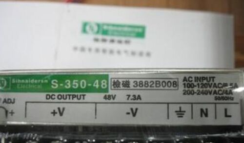 1PC Brand NEW MeadWell S-350-48 48V 7.3A Regulated Switching Power Supply
