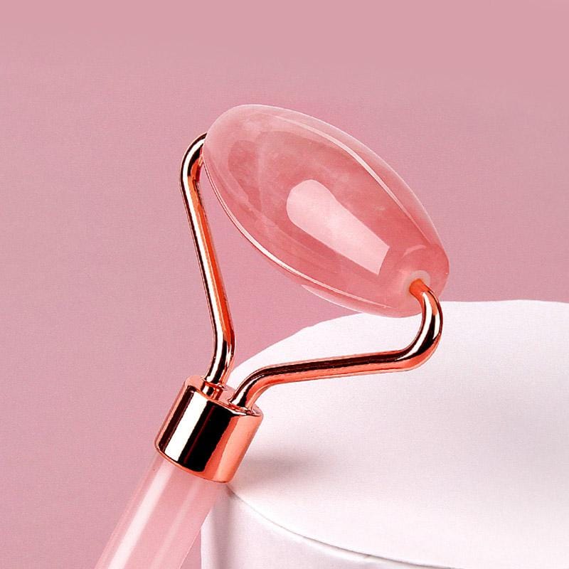 Quartz Facial Roller and Gua Sha Set