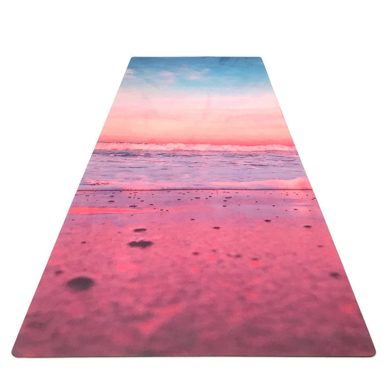 beach yoga mat