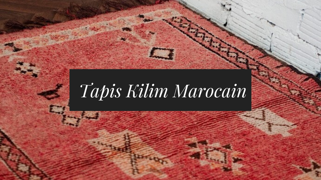 Tapis Kilim Marocain mazir