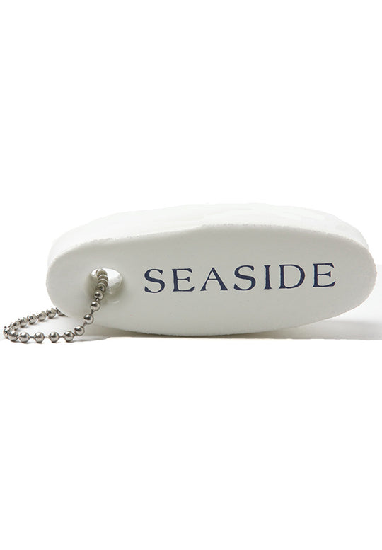 White Seaside Float Keychain