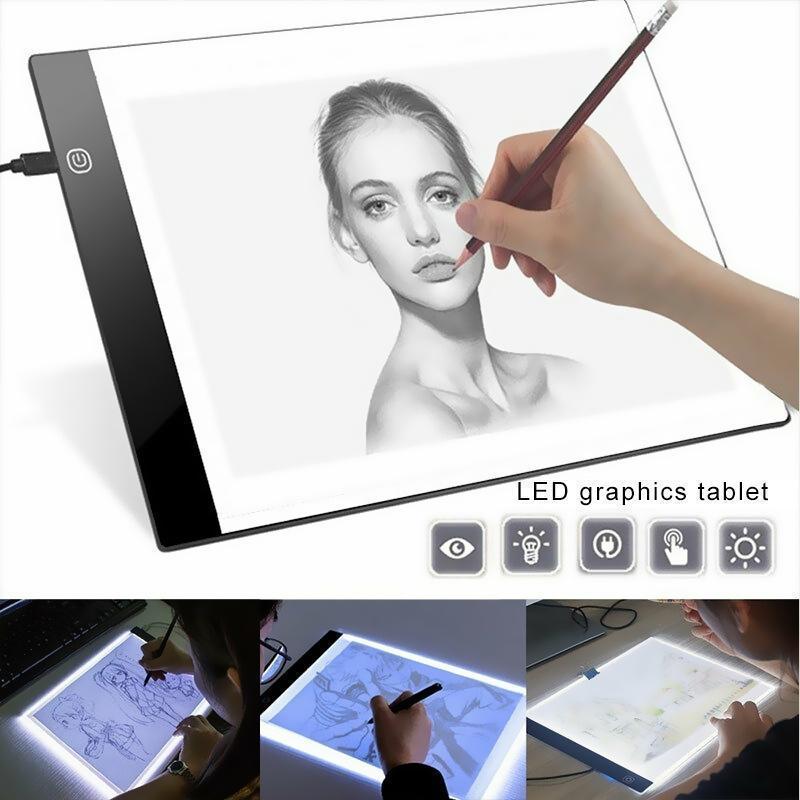 Amazon Com Diamond Painting A3 Dimmable Light Pad With 3 Level Brightness Led Tablet Bright Light Pad Light Box Apply To 5d Diamond Painting Artcraft Tattoo Watercolour Copy Quilting Tracing By Number Kit