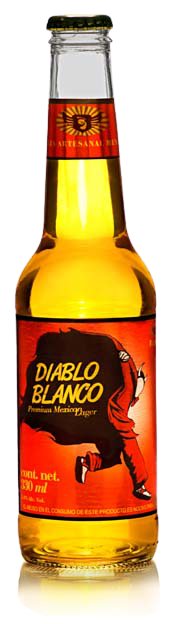 Diablo Blanco -American Lager - Santuario de la Cerveza