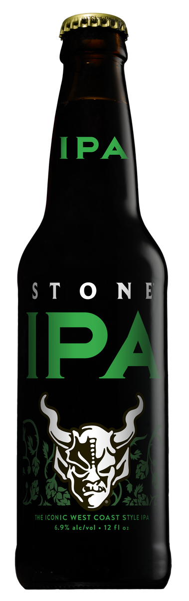 Stone IPA -Estilo American IPA notas cítricas y aroma a lúpulo, bien equilibrada. - Santuario de la Cerveza