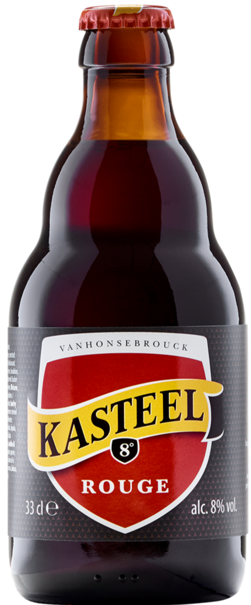 Kasteel rouge -Estilo Quadrupel frutal notas dulces a caramelo, chocolate y cerezas. - Santuario de la Cerveza