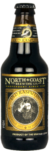 Old Rasputin -Estilo Russian Imperial Stout, notas a chocolate y café. - Santuario de la Cerveza