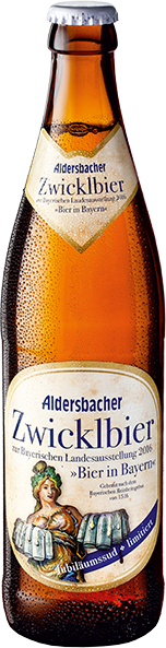 Aldersbacher Zwicklbier -Estilo Kellerbier (cerveza de sótano) aroma floral a levadura, amargo sutil. - Santuario de la Cerveza