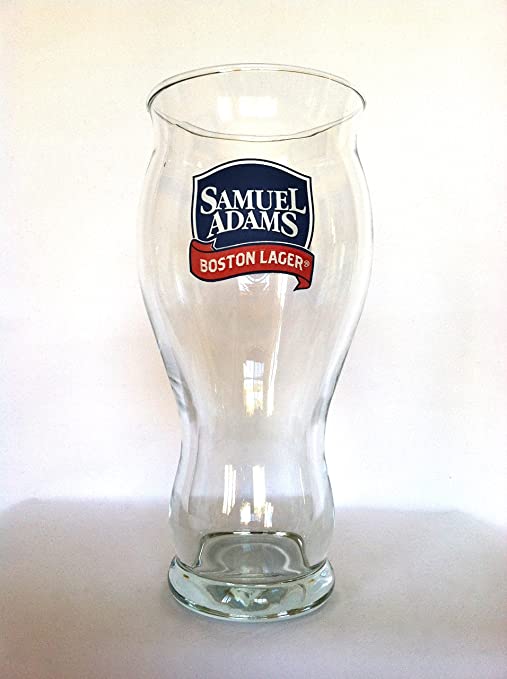 Vaso Samuel Adams -Cristal para el servicio de cerveza de la marca. (imagen ilustrativa) - Santuario de la Cerveza