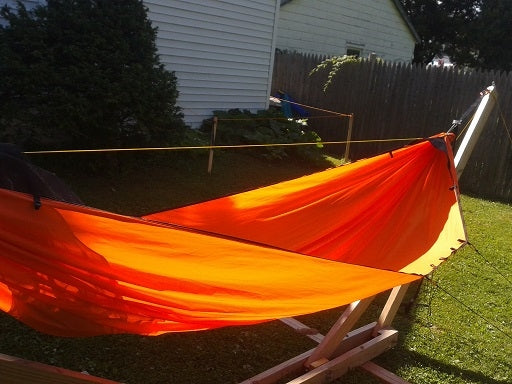 1.6 HyperD hammock with integrated bugnet - sideview