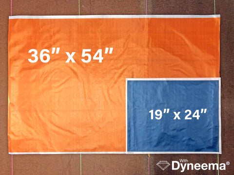 Size comparison - Printed DCF