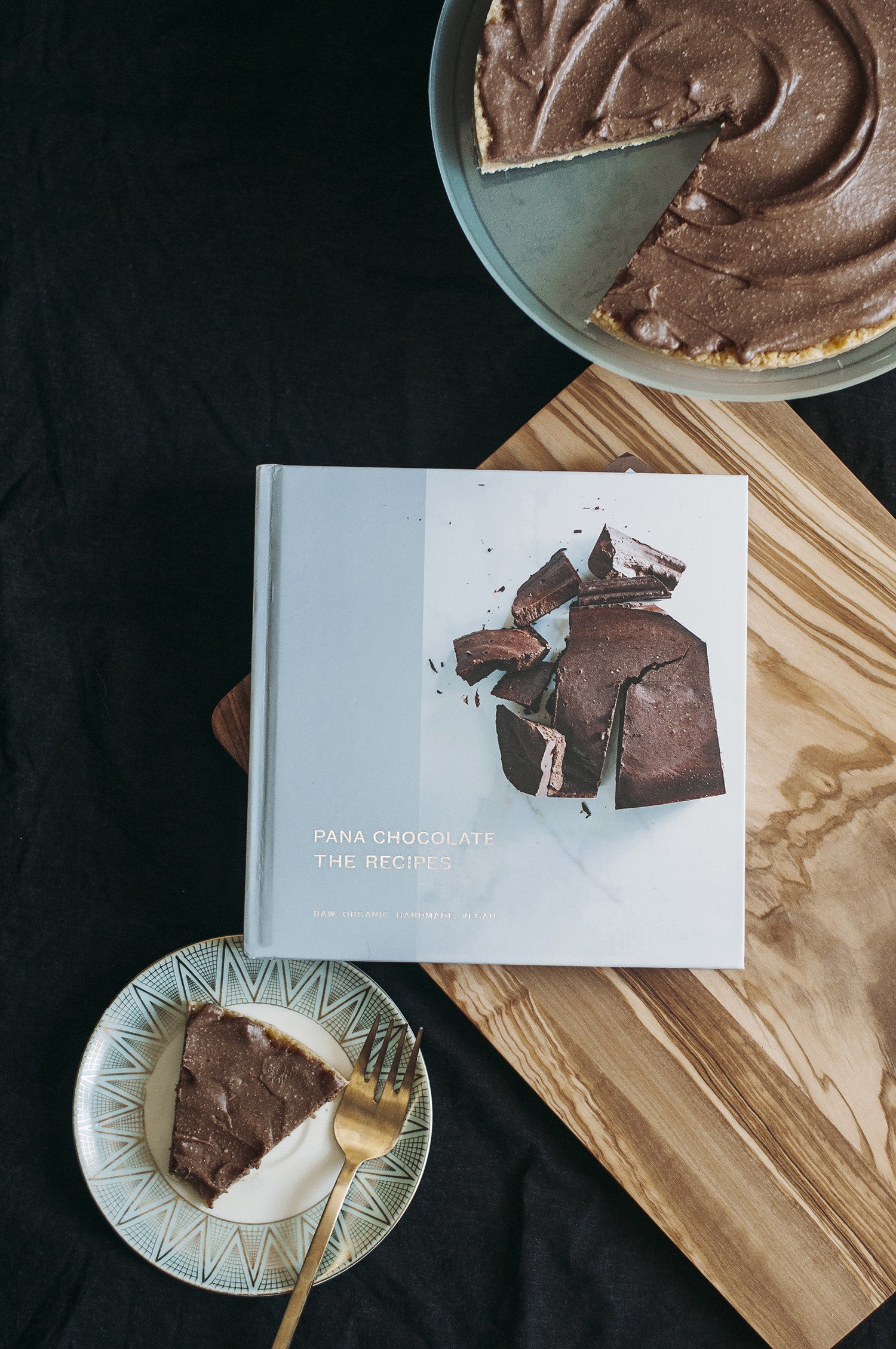 vegan chocolate tart // pana chocolate book review