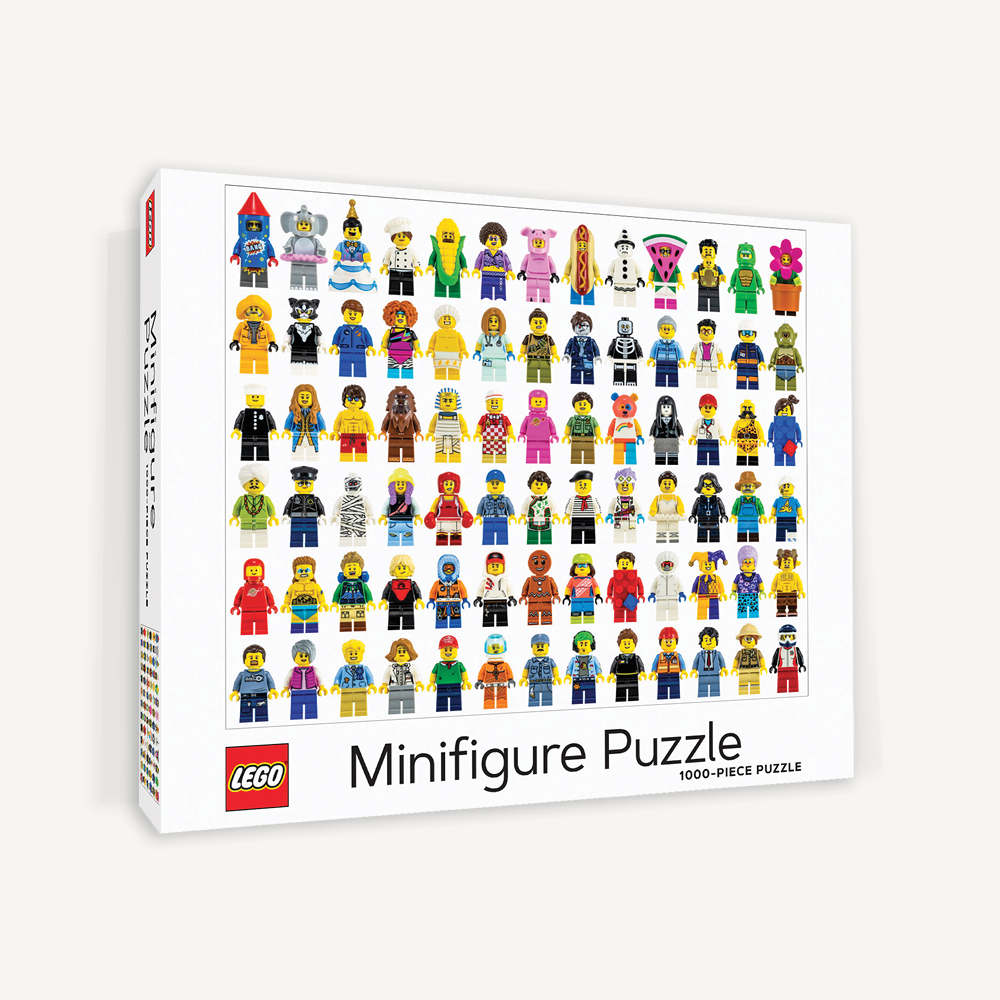 LEGO New and Sealed Minifigure 1000-Piece Puzzle R 
