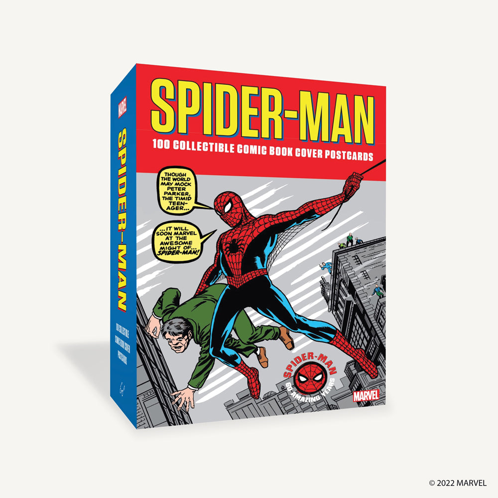 soldadura salida Nuevo significado Spider-Man: 100 Collectible Comic Book Cover Postcards – Chronicle Books