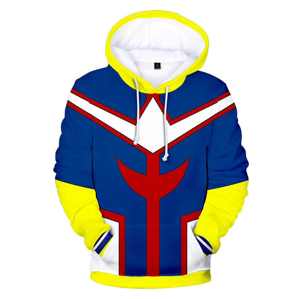 deku all might hoodie